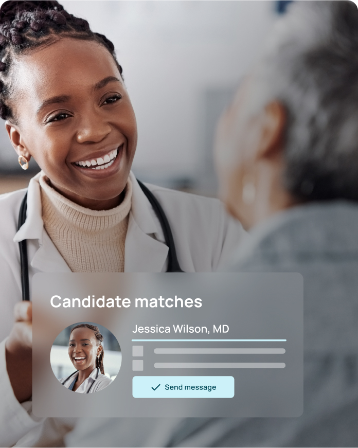 Aya Healthcare about page image of nurse